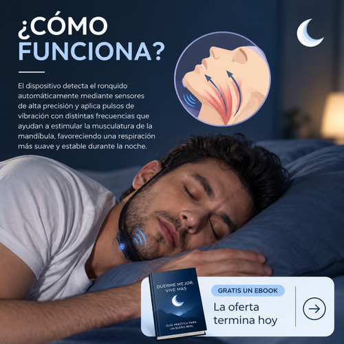 KALMIA — Dispositivo Inteligente Anti-Ronquidos